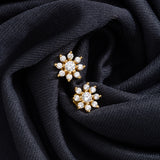 Golden Suru Stud Earrings