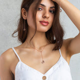 Rose Gold Sling Heart Necklace
