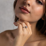 Sterling Silver Love Is Complete Ring.
