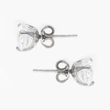 Sterling Silver Eternity Stud Earrings