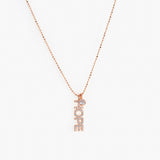 Rose Gold Hope Necklace