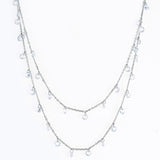 Silver Double Layered Queen’s Necklace