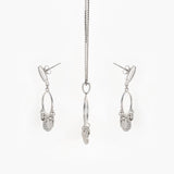 Sterling Silver Sophisticated Boho Jewelry Set