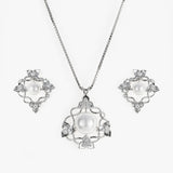 Silver Queen’s Garden Jewelry Set