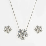Silver Floral Bunch Jewelry