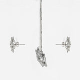 Silver Floral Bunch Jewelry