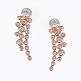 Rose Gold Kundan Style Earring