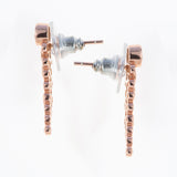 Rose Gold Kundan Style Earring