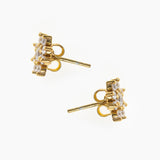 Golden Suru Stud Earrings