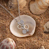Silver Bubbles Necklace