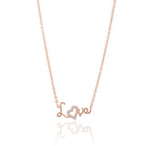 Rose Gold Love Necklace