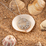 Silver Petals Necklace