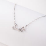 Silver Smile Necklace