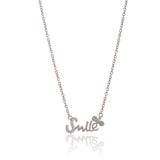 Silver Smile Necklace