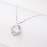 Silver Petals Necklace