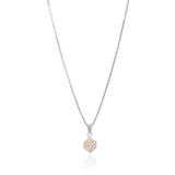 Sterling Silver Water Stone Pendant