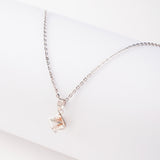 Sterling Silver Water Stone Pendant