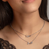 Silver Love Necklace