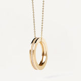 Valentino Necklace  i 925 sterling silver i 18 kt Gold Vermeil