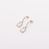 Dazzling Drop Sterling Silver Earring