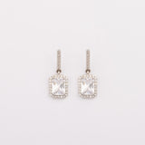 Dazzling Drop Sterling Silver Earring