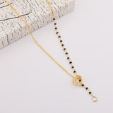 Heart Shaped Mangalsutra necklace