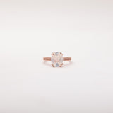 Moon Stone Rose Gold Ring