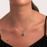 Eva Emerald necklace