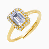 Golden Supreme Zircon Rings