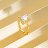 Golden Supreme Zircon Rings