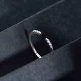 Sterling Silver Bangle Ring