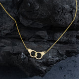 Golden Handcuffs Pendant