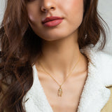 Golden Jellyfish Necklace