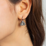 Sterling Silver Love Triangle Jewelry Set.
