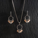Rose Gold Sophisticated Boho Jewelry Set
