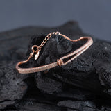 Rose Gold Love Knot Bracelet