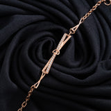 Rose Gold Close Hearts Bracelet