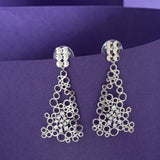 Sterling Silver Water Bubble Earring