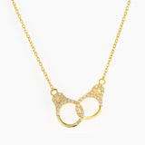 Golden Handcuffs Pendant