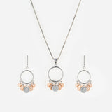Rose Gold Sophisticated Boho Jewelry Set