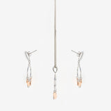 Rose Gold Sophisticated Boho Jewelry Set