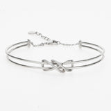 Sterling Silver Infinity Loop Bracelet
