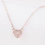 Golden Open Heart Necklace