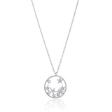 Silver Petals Necklace